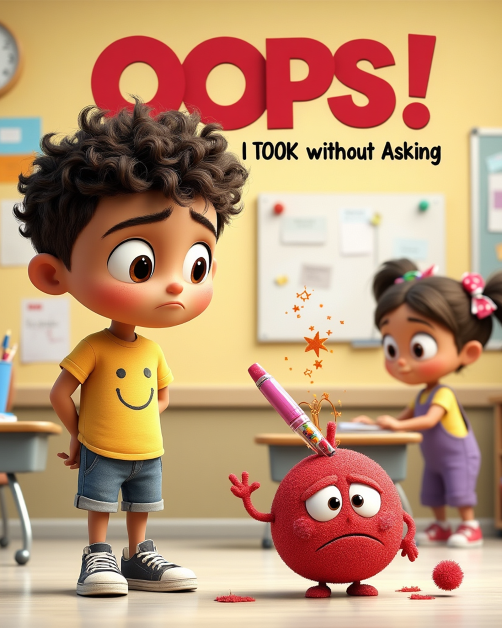 Oops! I Took Without Asking children book cover