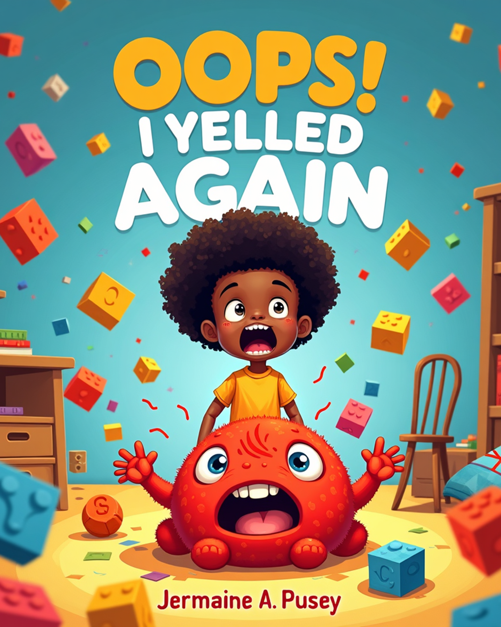 Oops! I Yelled Again children book cover